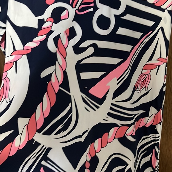 V neck nautical themed dress - Picture 3 of 5